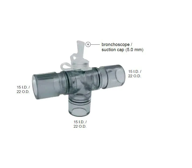 Conector T 15 i.d. x 22 o.d VBM